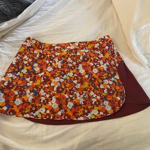 Outdoor Voices Paprika Bloom Exercise Skort